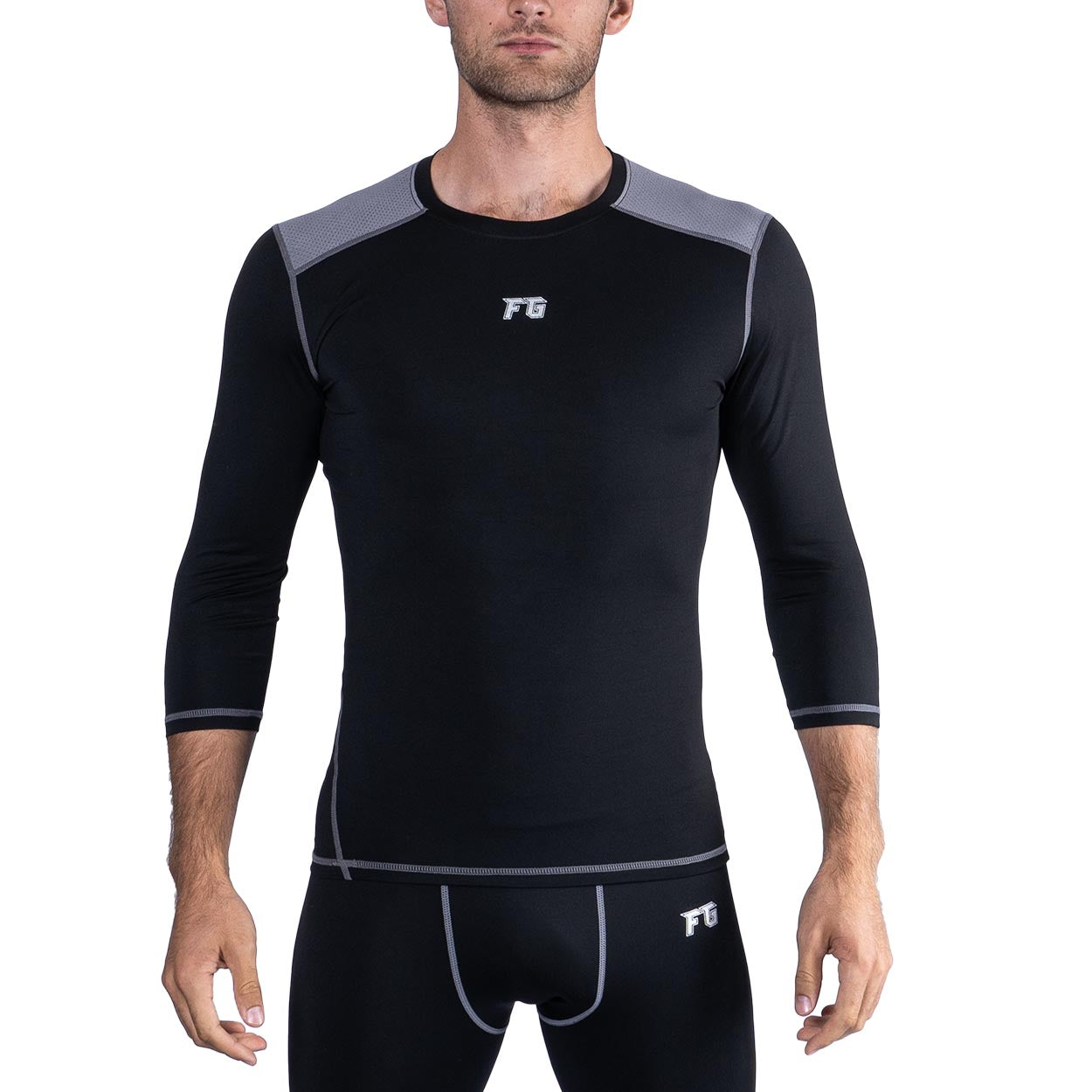 2024 CombatX Summer 3/4 Compression Shirt - Adult Male - 85% OFF CLEARANCE SPECIAL DEAL - While Supplies Last