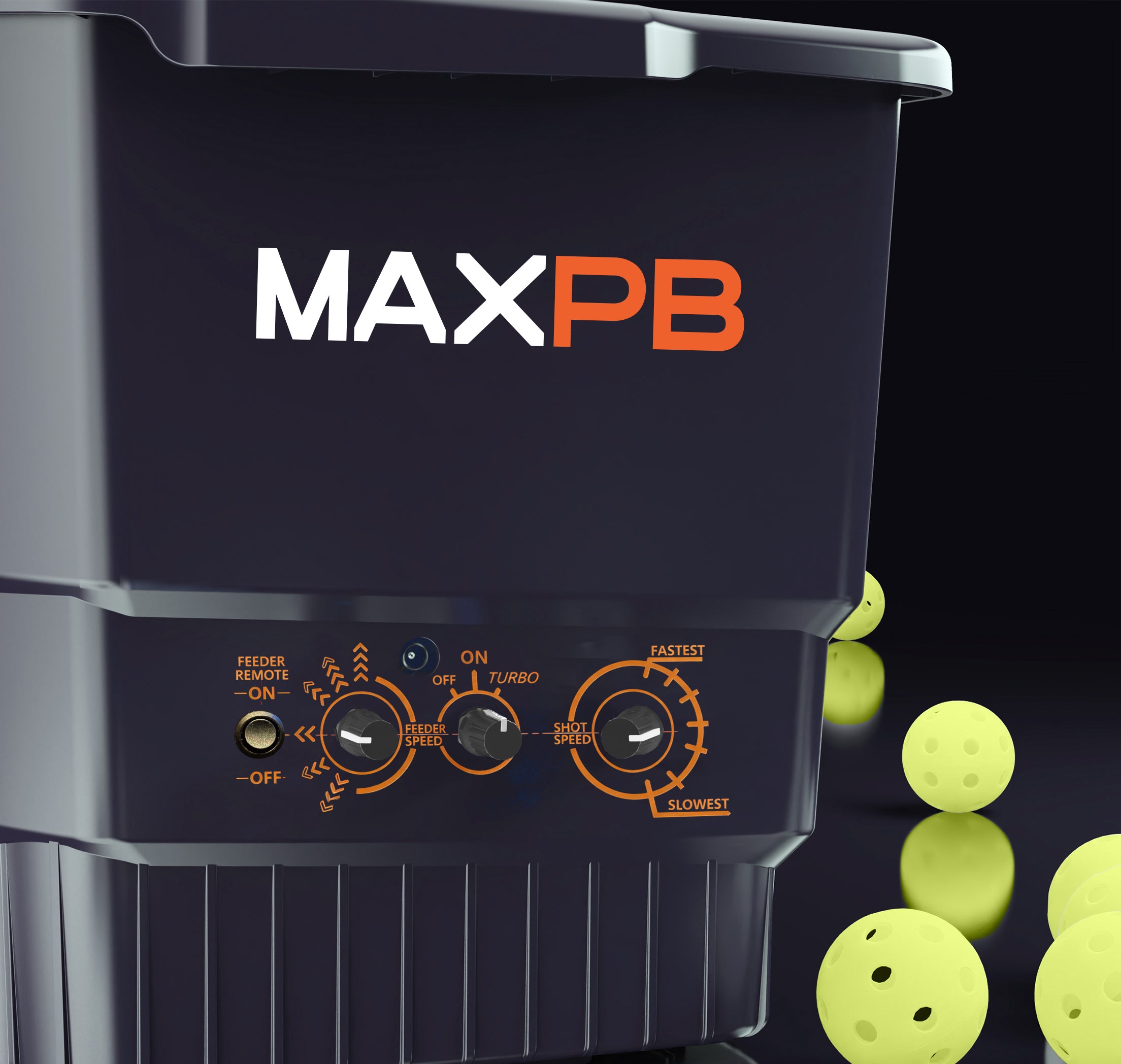 MaxBP Pro Pitching Machine - Batting and Reaction Training