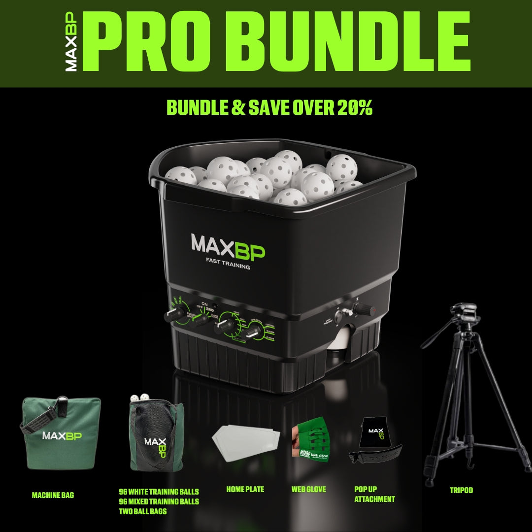 MaxBP Pro Pitching Machine Bundle #1