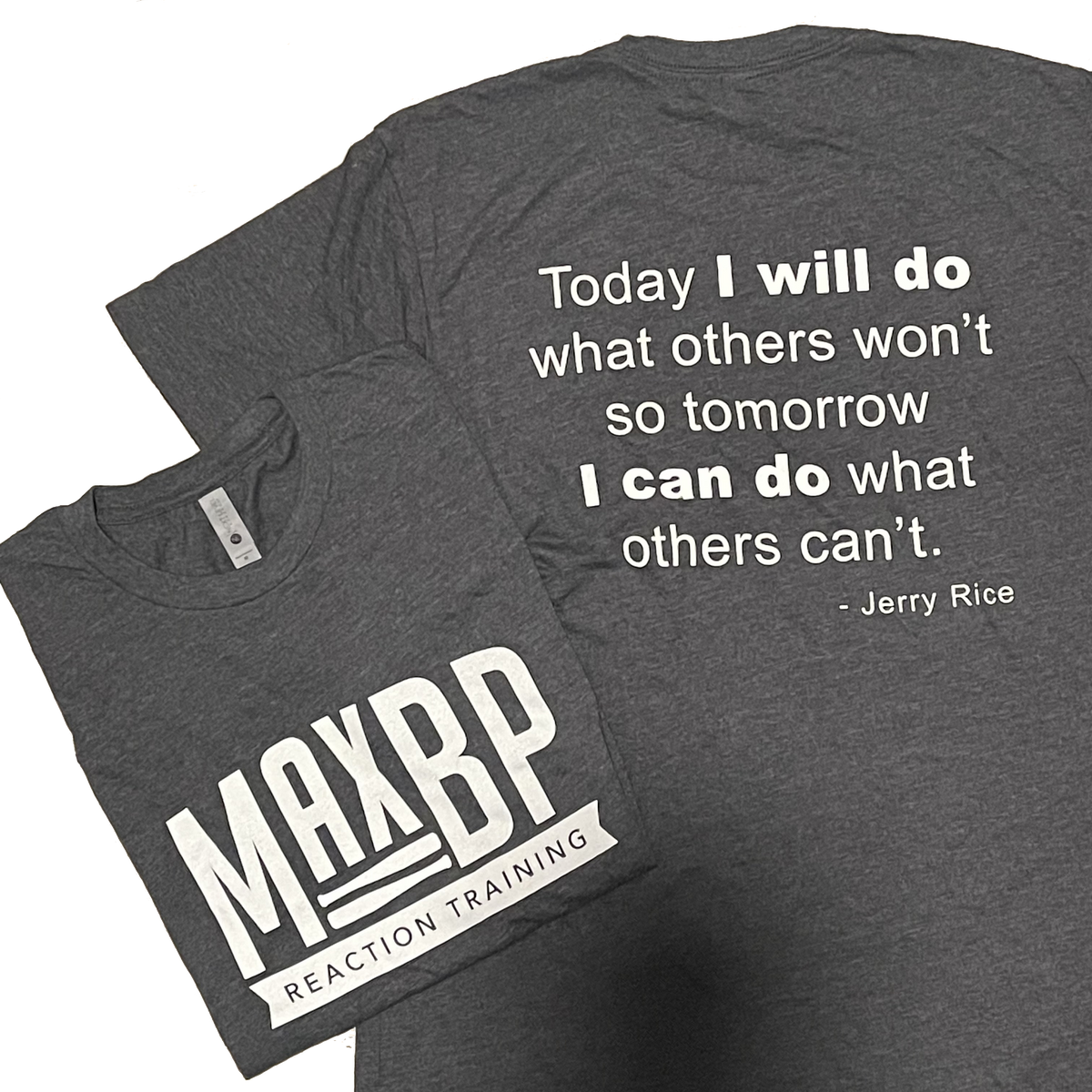 MaxBP Winter 2022/23 T-Shirt: &quot;Today I will do&quot;